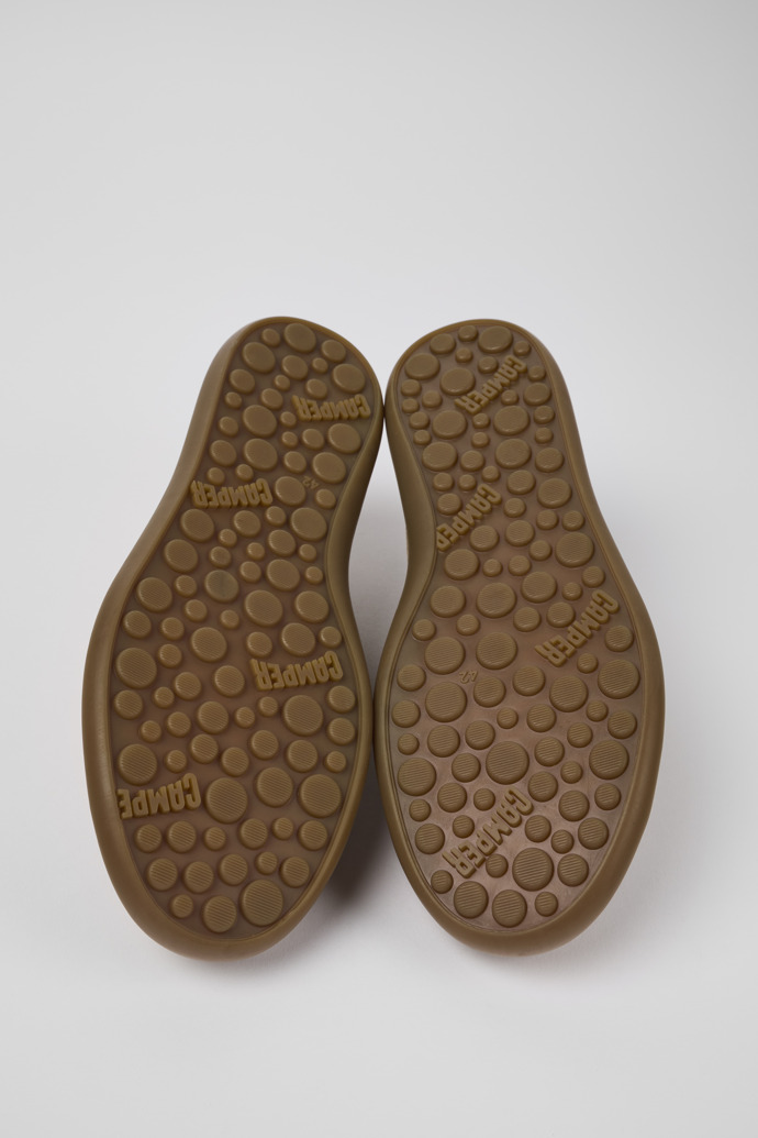 Pelotas Soller Brown Nubuck & Leather Men's Sneakers.