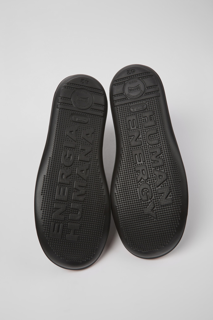 Beetle Brown Leather Ankle Boots for Men.