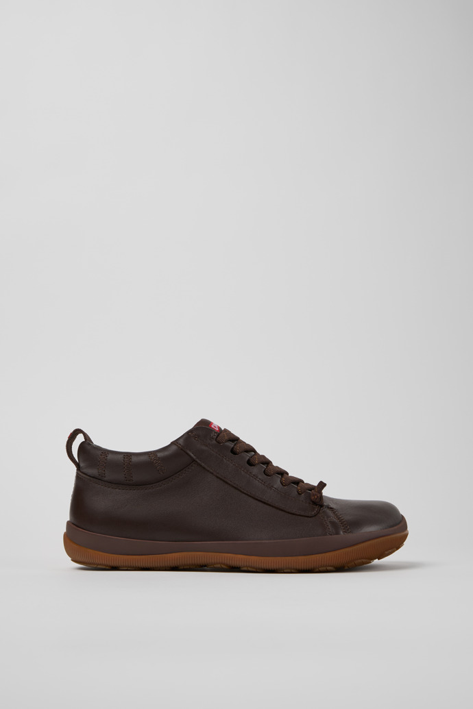 Peu Pista GM - GORE-TEX Brown Leather Ankle Boots for Men.
