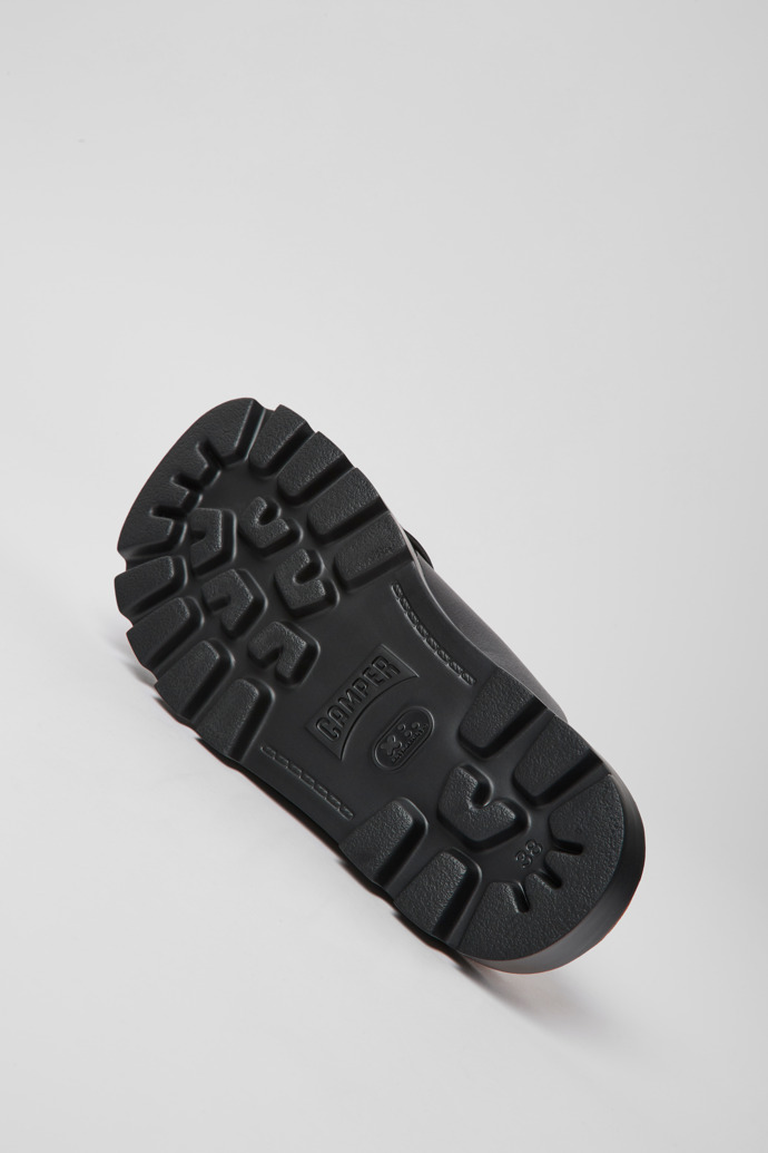 Brutus Sandal Black leather sandals for women