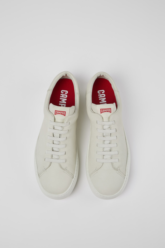 Peu Touring White Leather Men's Sneakers.