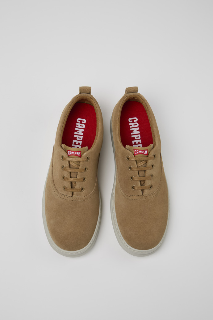 Runner Brown nubuck sneakers for men