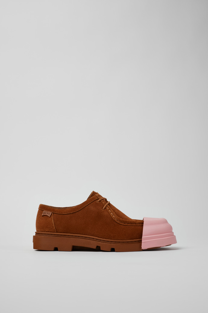 Junction Brown Nubuck Shoes for Women.