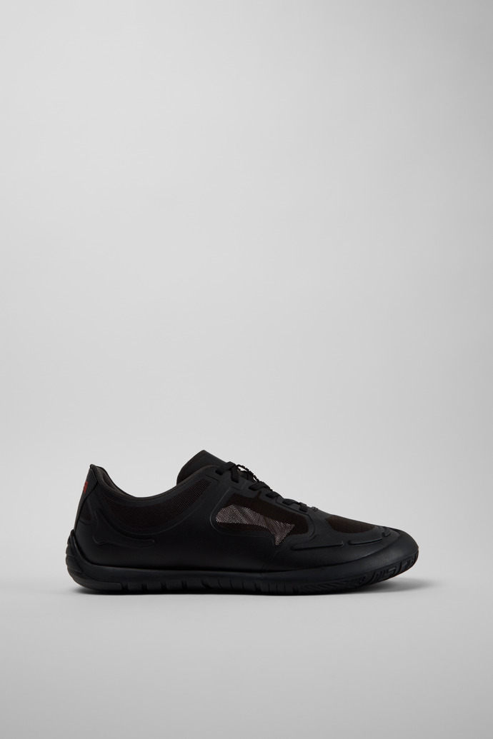 Path Black Textile Men's Sneakers.