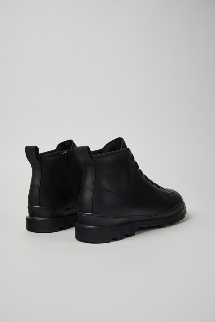 Brutus Black ankle boot for men