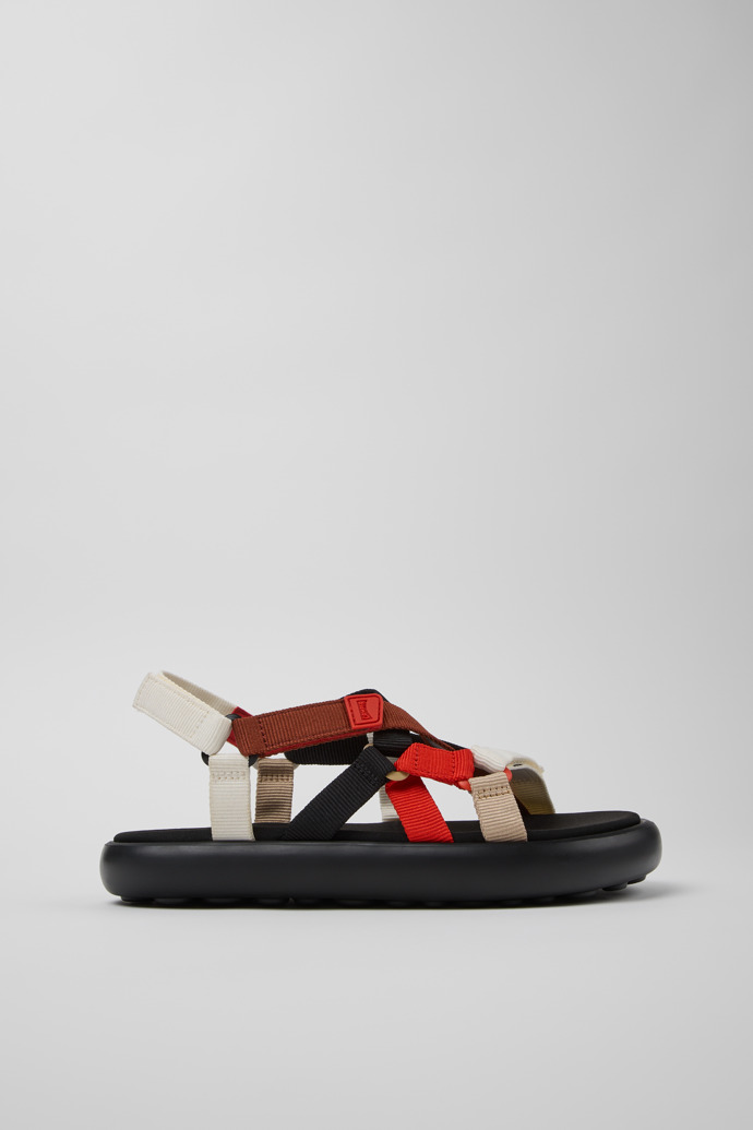 Twins Multicolor Recycled PET Sandals for Men.