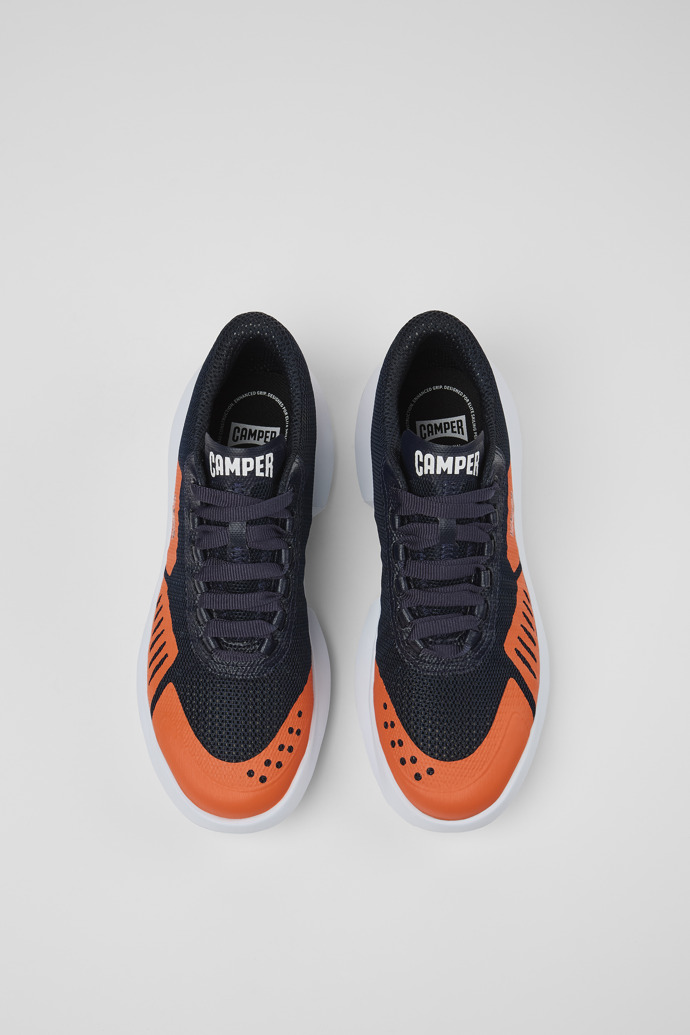 Camper x INEOS Britannia Blue and Orange Textile Sneakers for Women