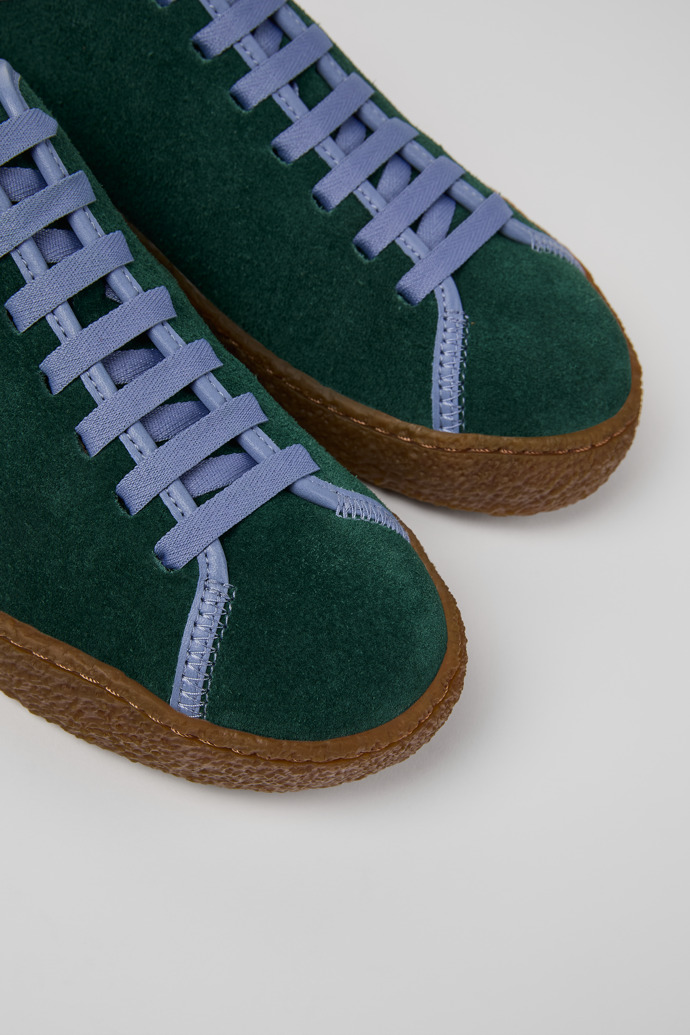 Peu Terreno Multicolor Suede and Leather Shoes for Men.
