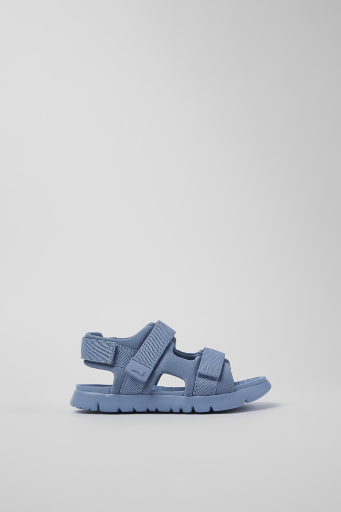 Oruga Blue Textile 2-Strap Sandal