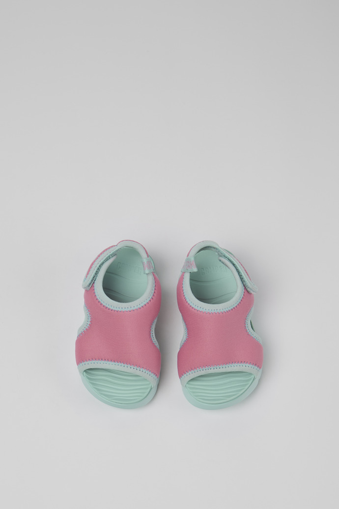Oruga Pink Textile Sandal
