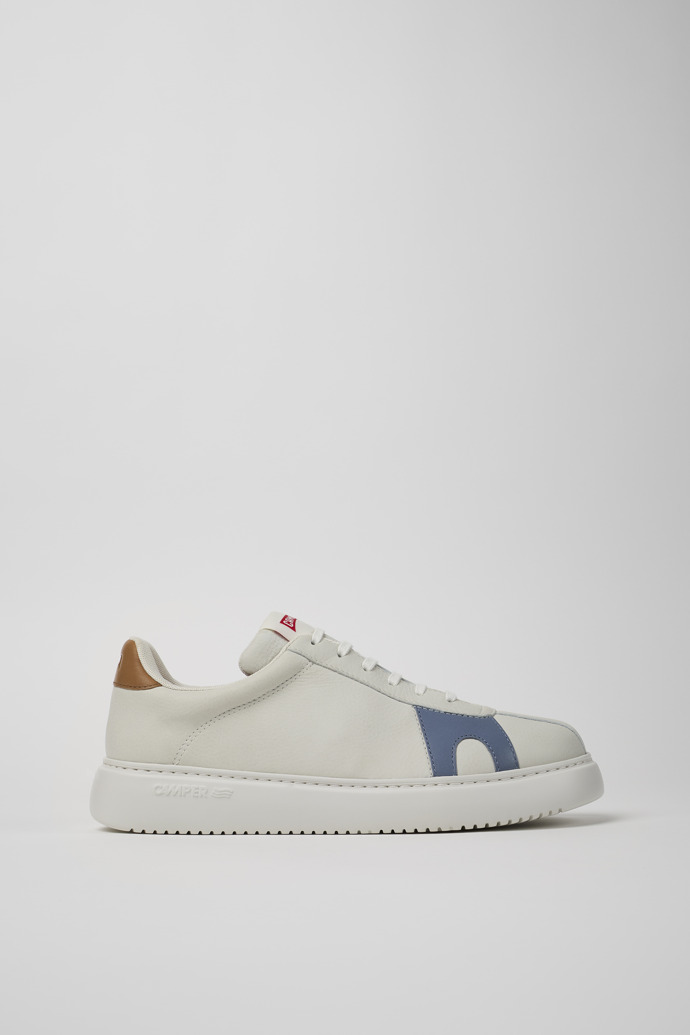 Twins Multicolored leather sneaker for men