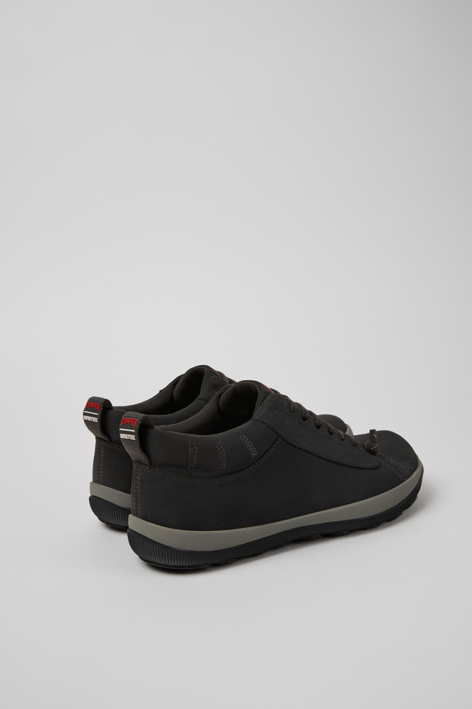 Peu Pista GM Gray Nubuck Ankle Boots for Men.