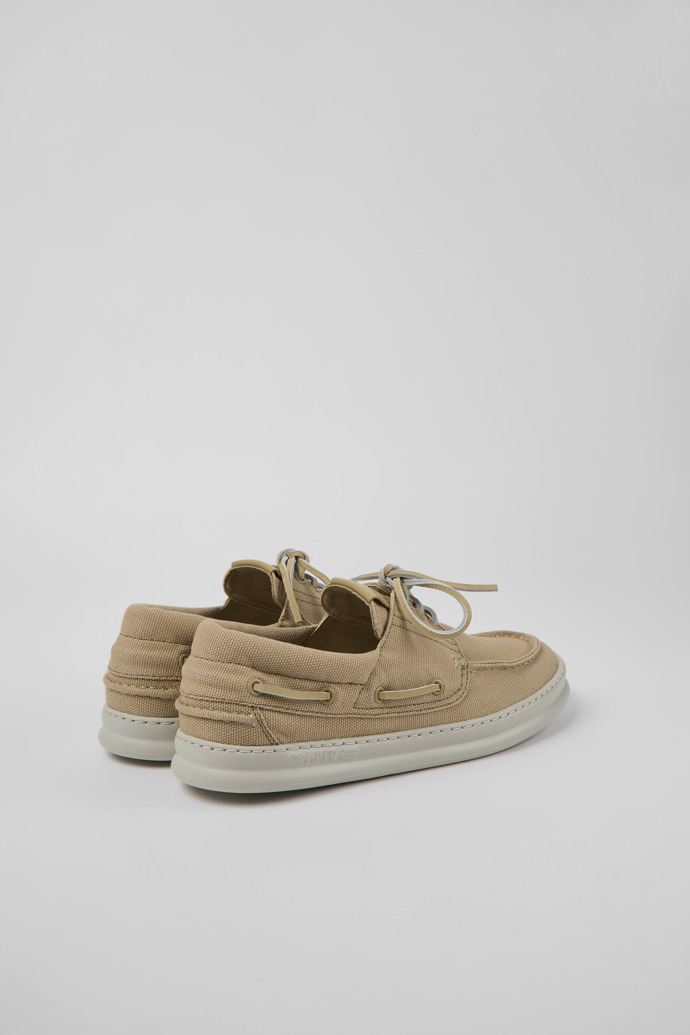 Runner Beige textile sneakers for men