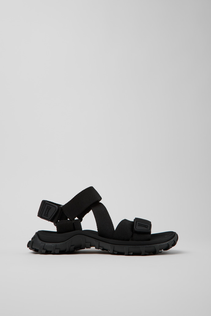 Drift Trail Sandal Black Recycled PET Sandals for Women.