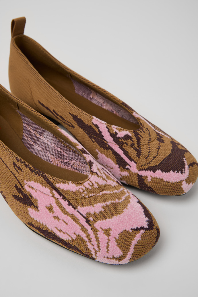 Twins Multicolor Recycled PET Ballerinas for Women.