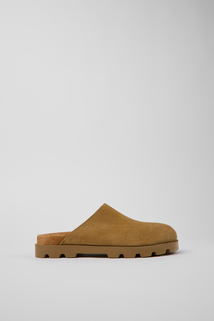 Brutus Sandal Brown Nubuck Clog for Women