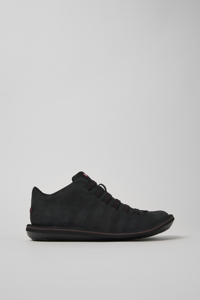 Beetle Black leather sneakers