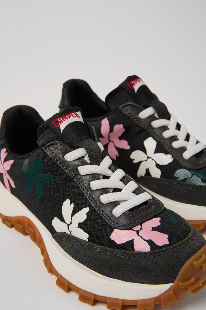 Drift Trail Multicolor Textile and Nubuck Sneakers for Kids.