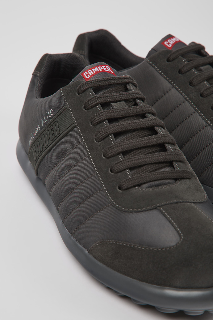 Pelotas XLite Gray Textile and Nubuck Shoes for Men.