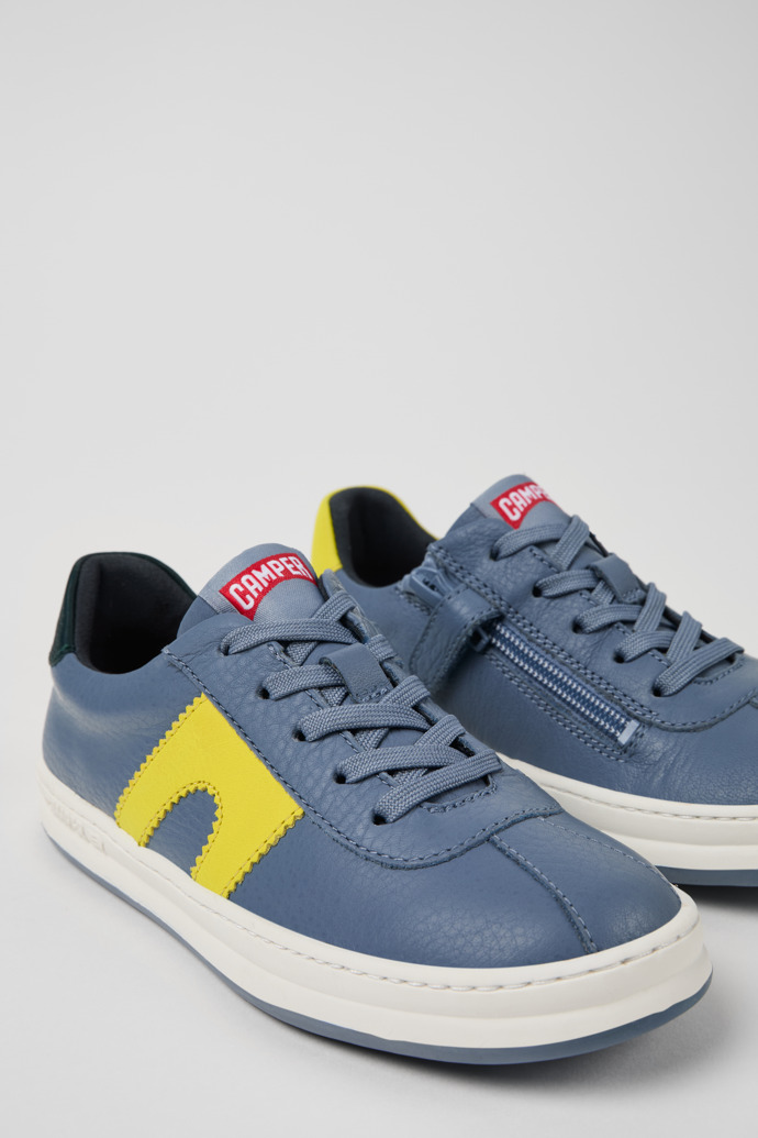 Twins Multicolor leather sneakers for kids