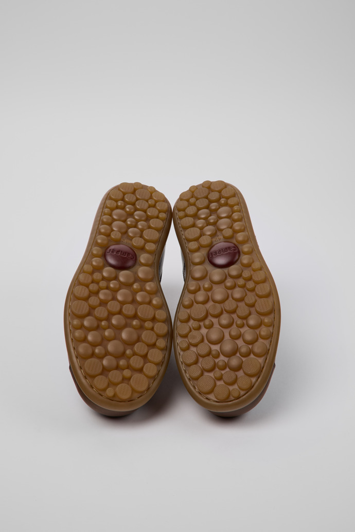 Pelotas Brown Leather Shoes for Men.