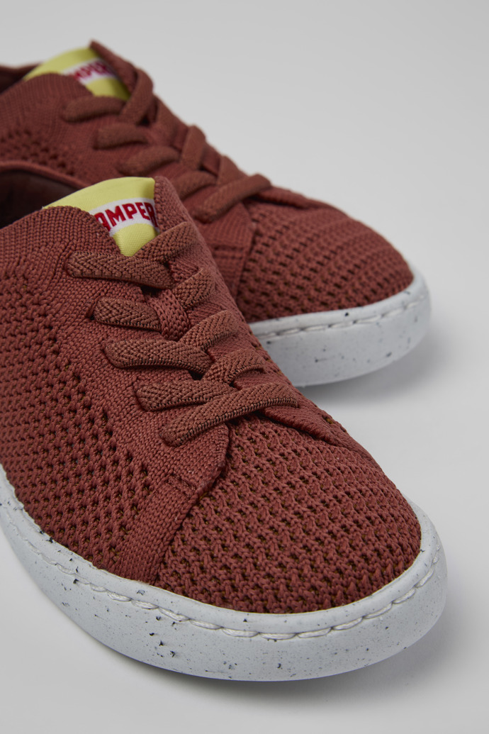 Peu Touring Red Textile Slip-on