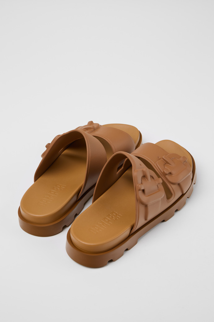 Brutus Sandal Brown Synthetic Sandals for Men.