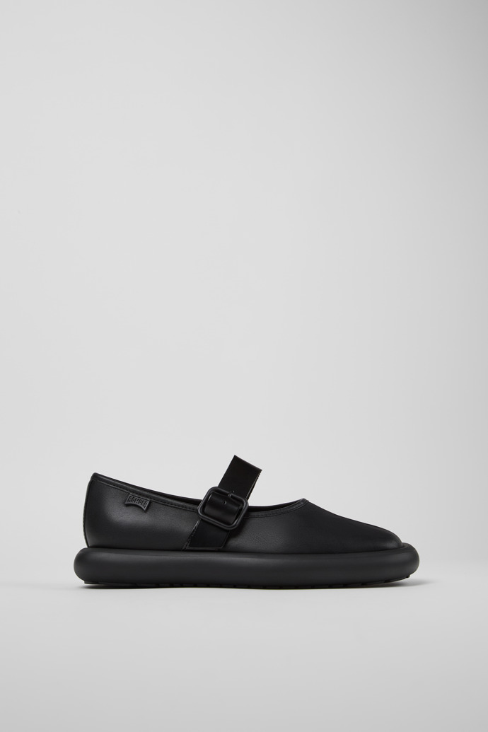 Onda Black Leather Women's Shoes.