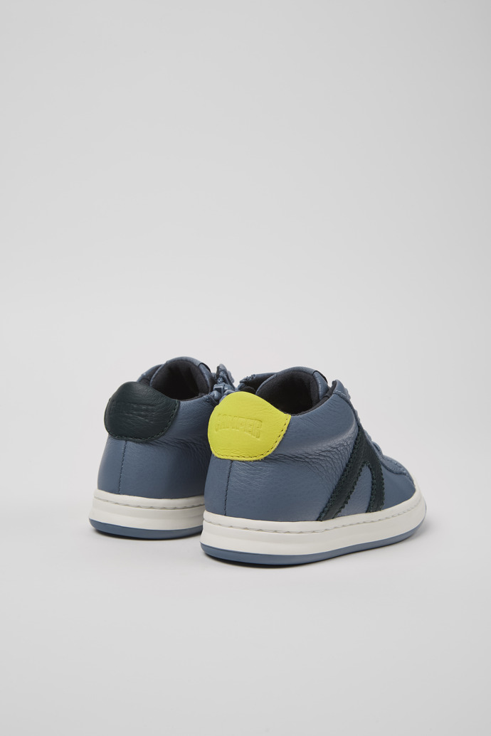 Twins Gray leather sneakers for kids