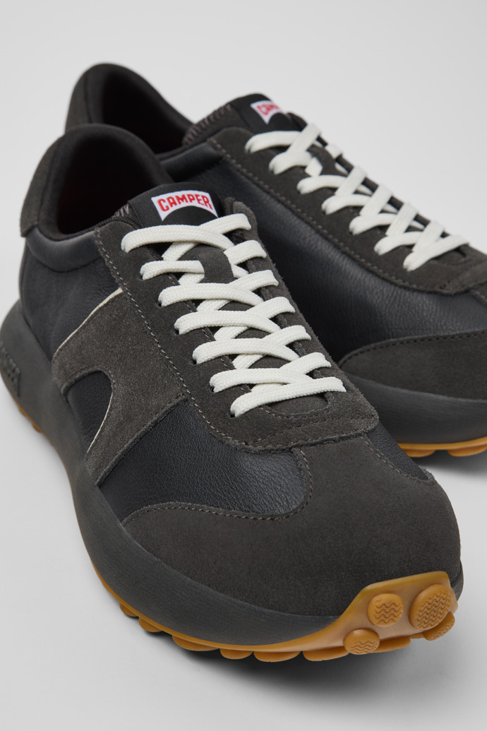 Pelotas Athens Multicolor Leather and Nubuck Sneakers for Men.