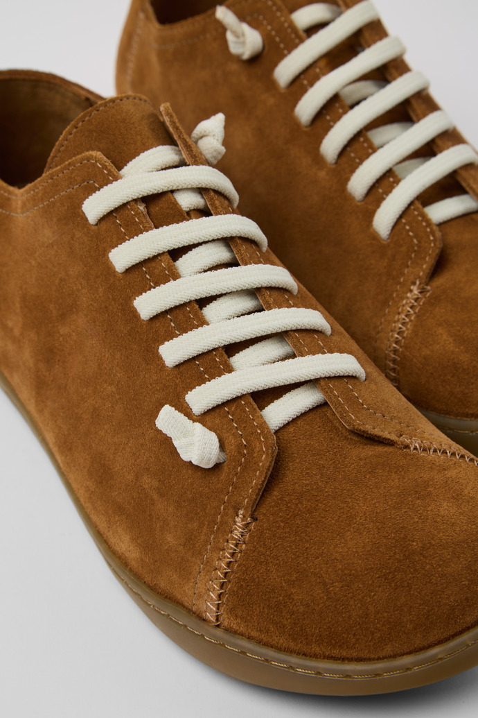 Peu Brown Nubuck Men's Shoes.