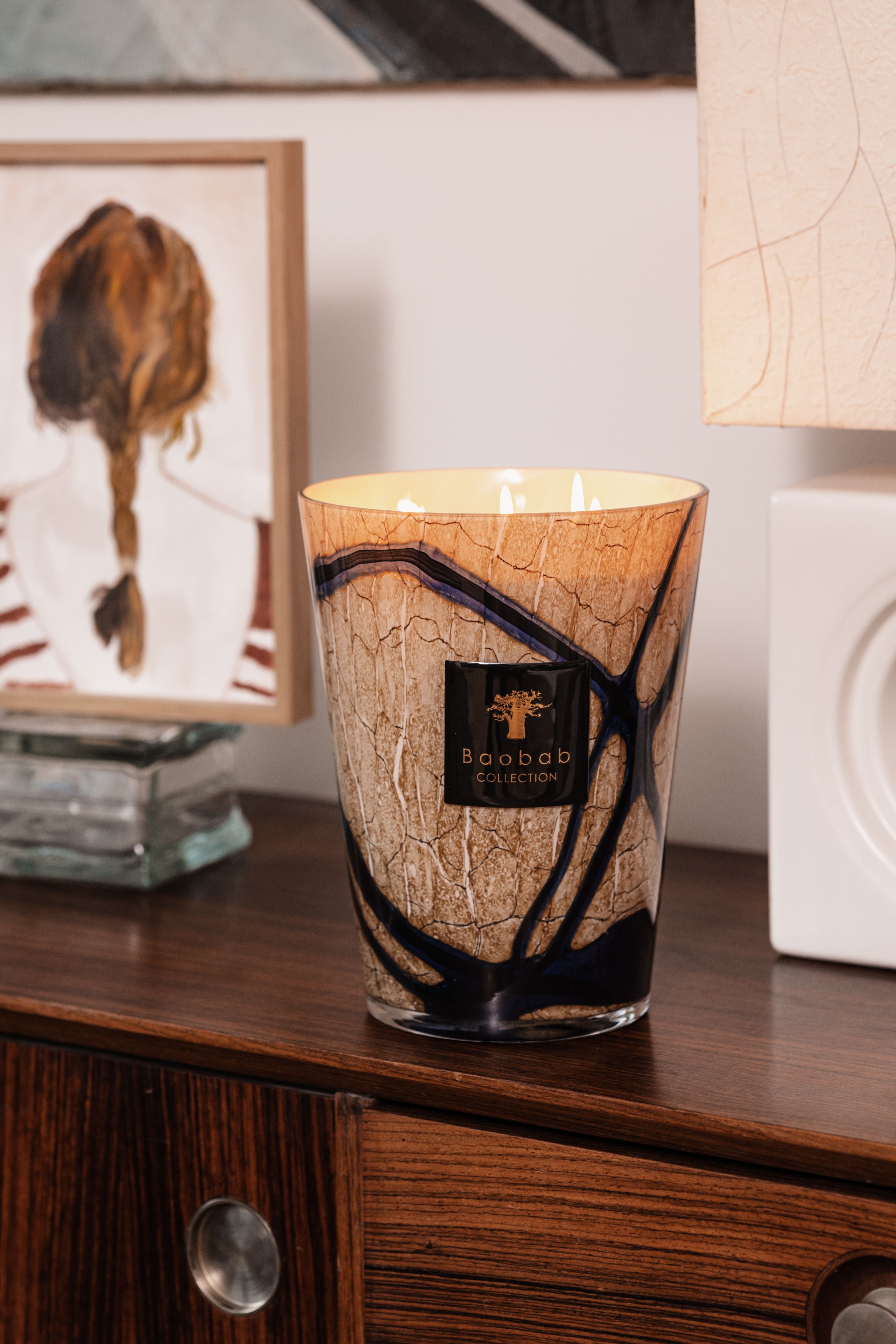 SCENTED CANDLE STONES LAZULI