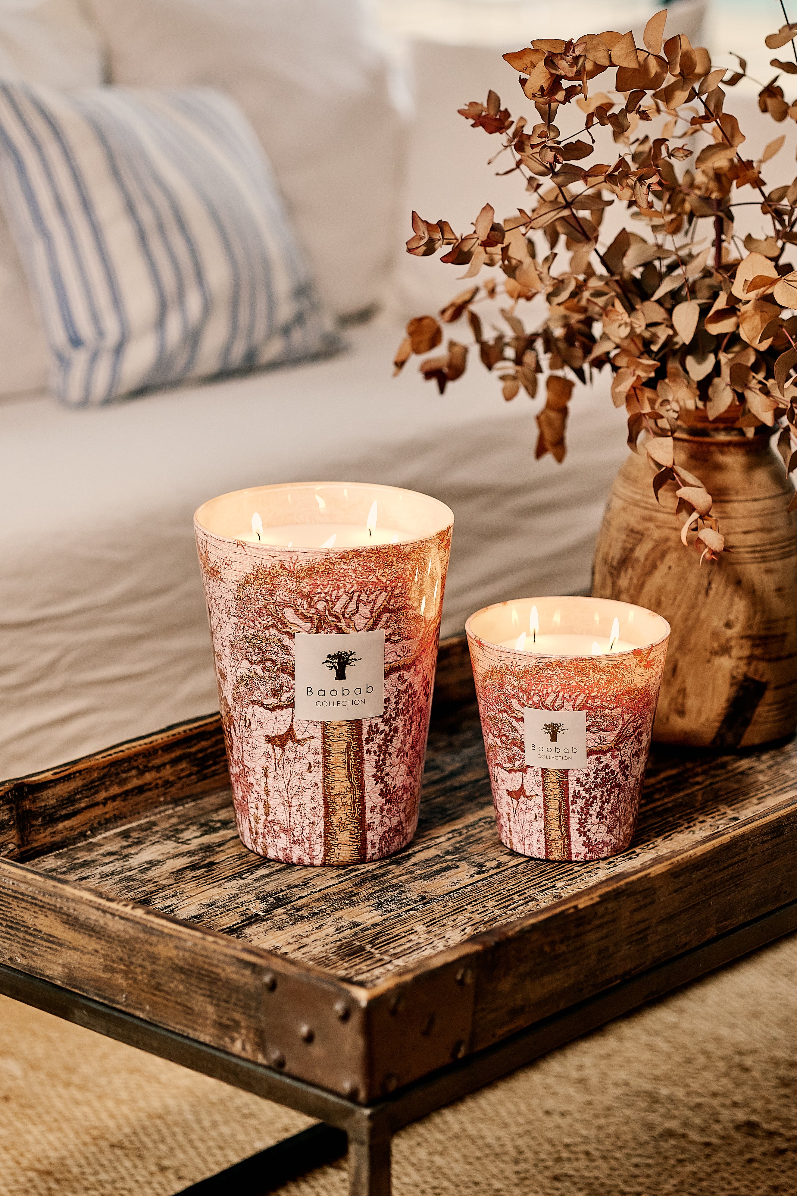 SCENTED CANDLE SACRED TREES WOROBA