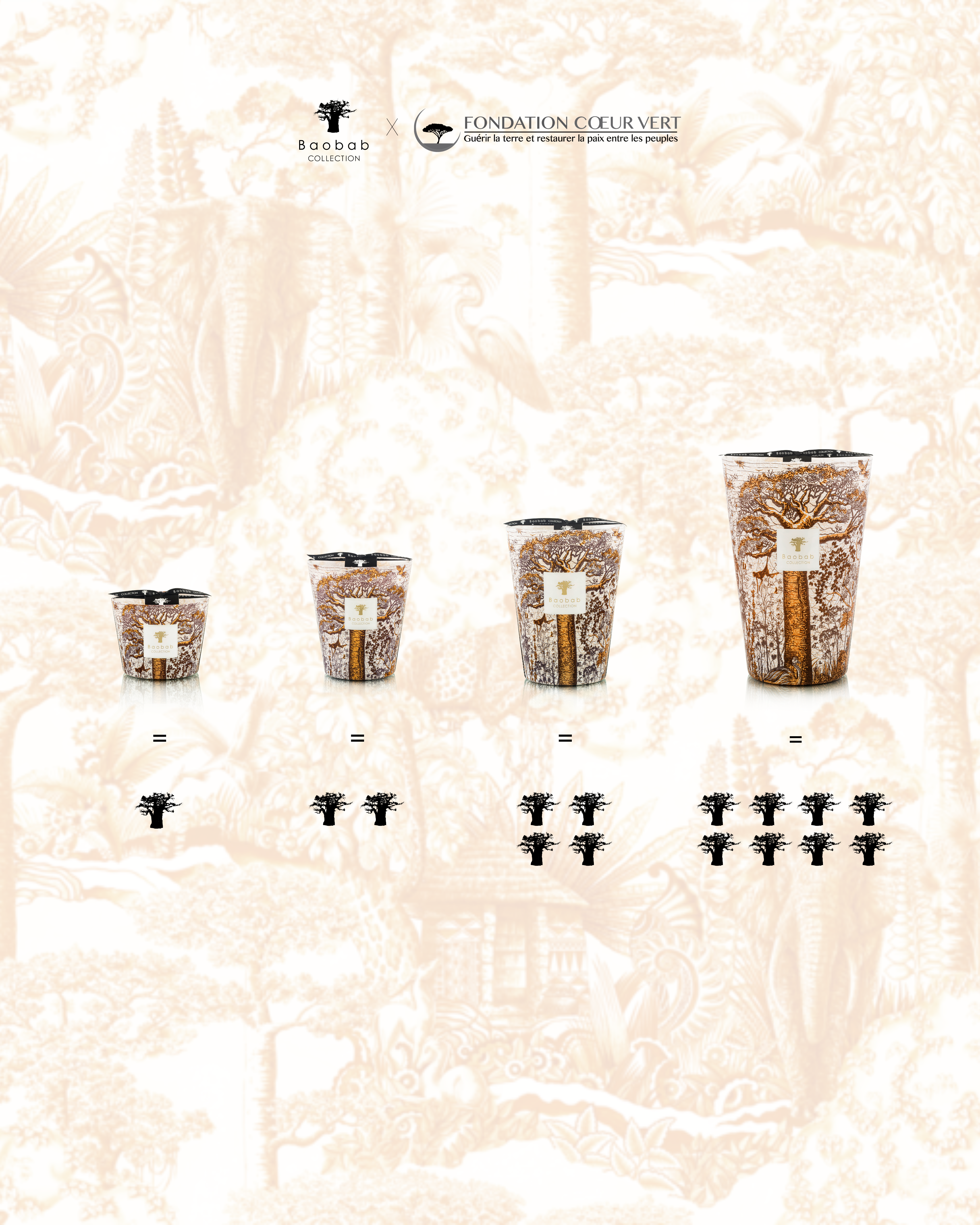 SCENTED CANDLE SACRED TREES DUALLA