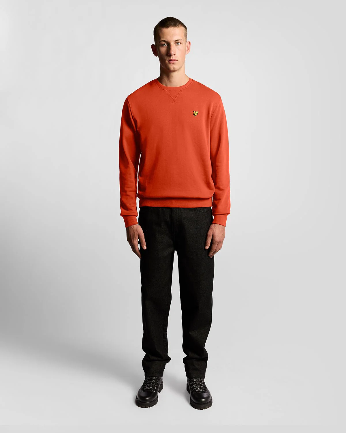 Cotton Crew Neck Sweatshirt