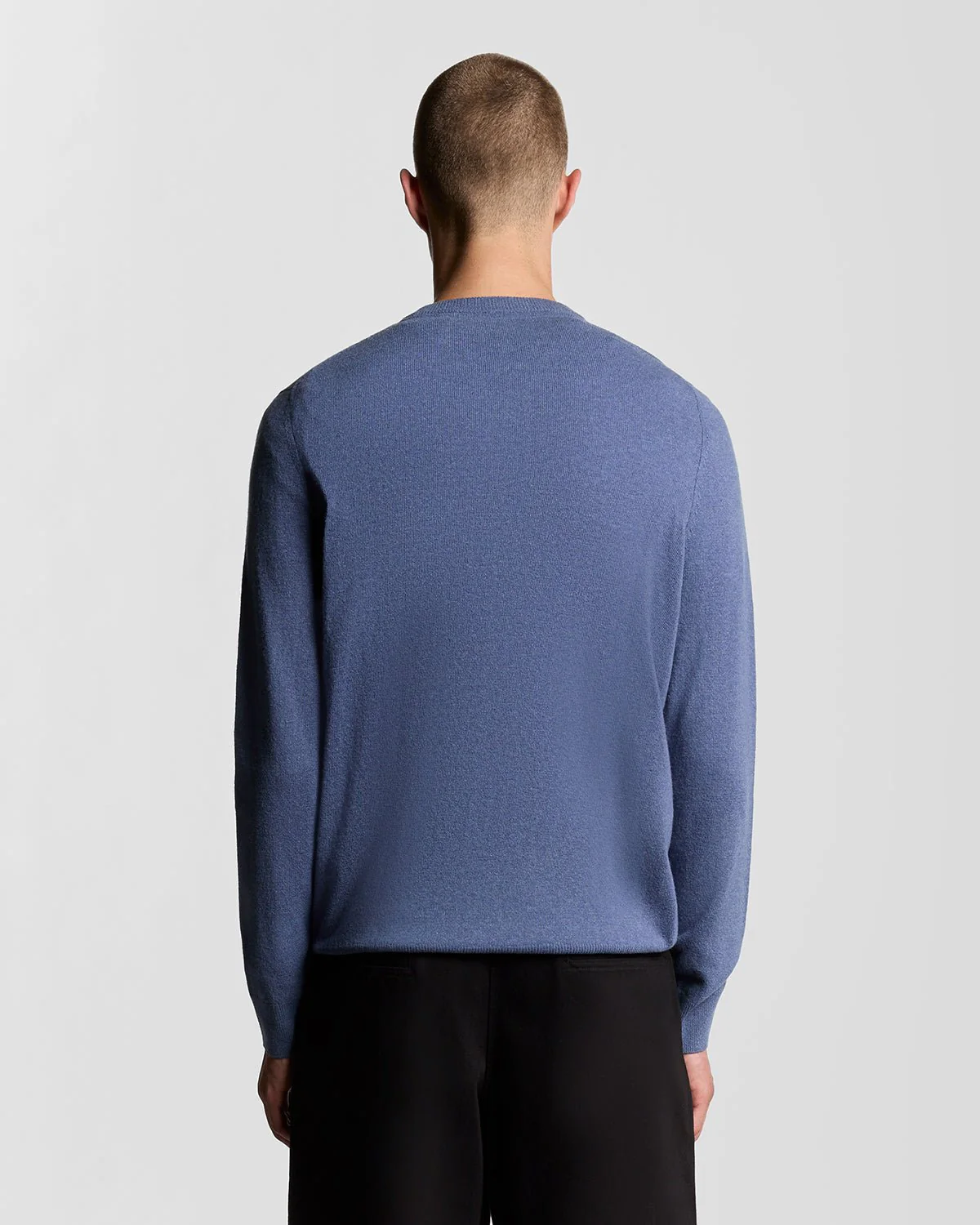 Lambswool Blend Crew Neck Jumper