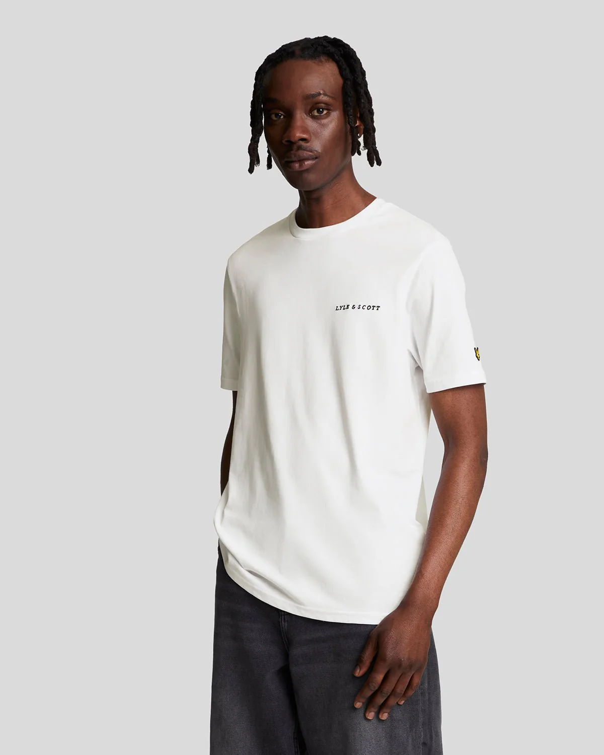 Embroidered Logo Cotton T-Shirt