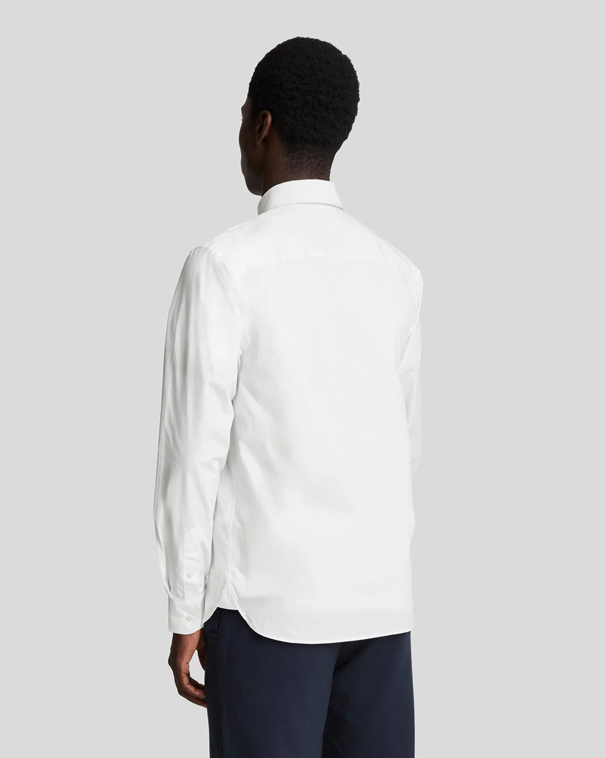 Stretch Fabric Poplin Shirt