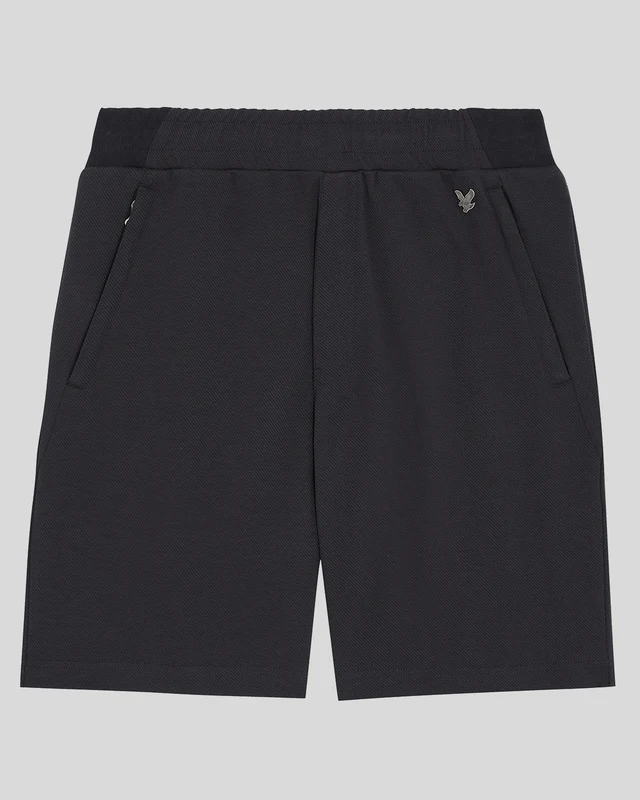 Diagonal Interlock Shorts