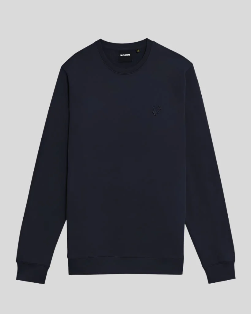 Superfine Cotton Crew Neck Sweatshirt