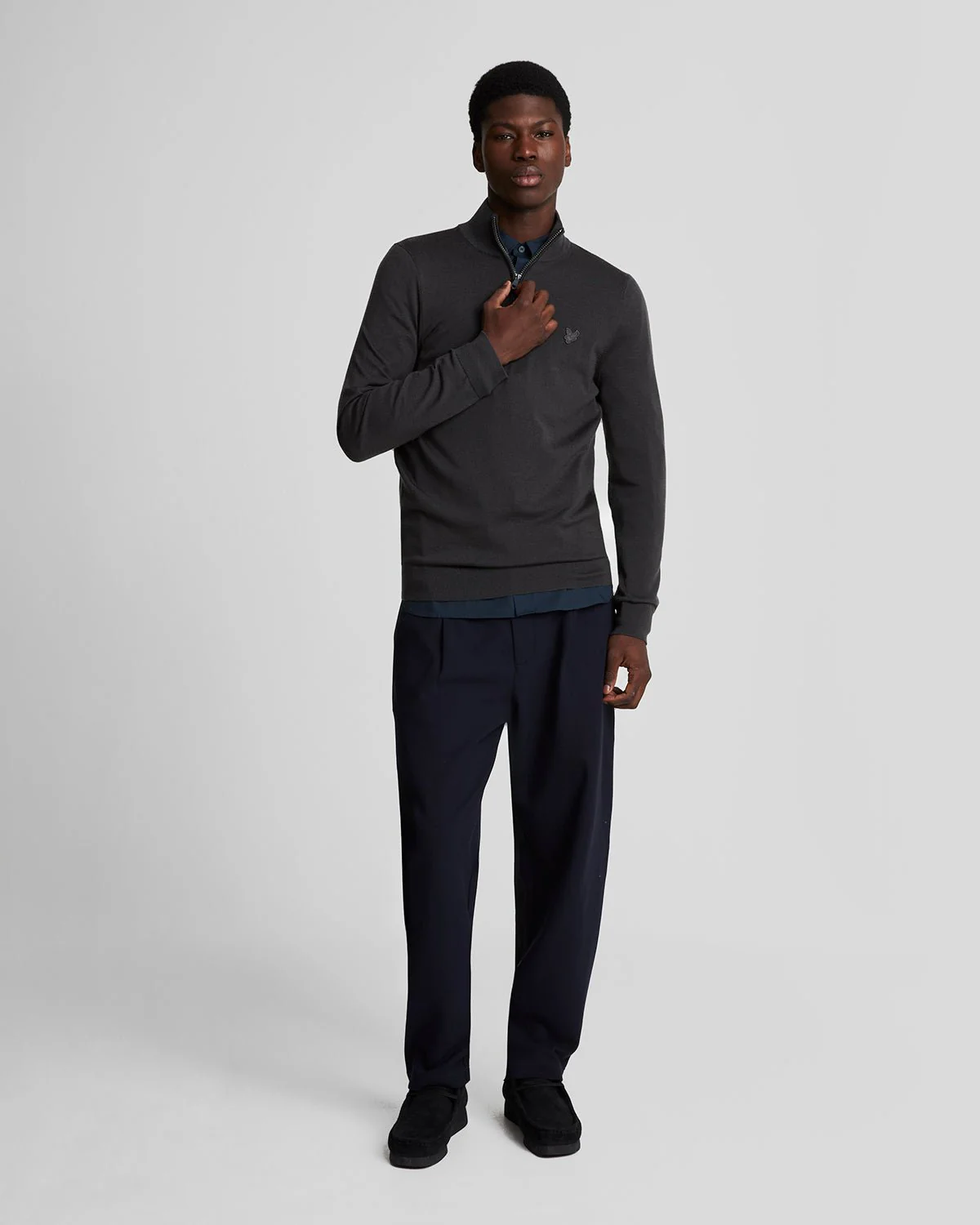 Stretch Fabric Poplin Shirt