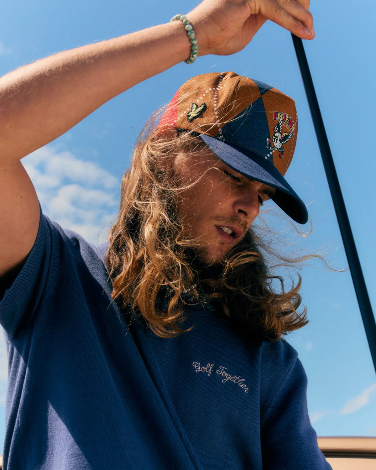 Friends of Feathers Argyle Golf Cap