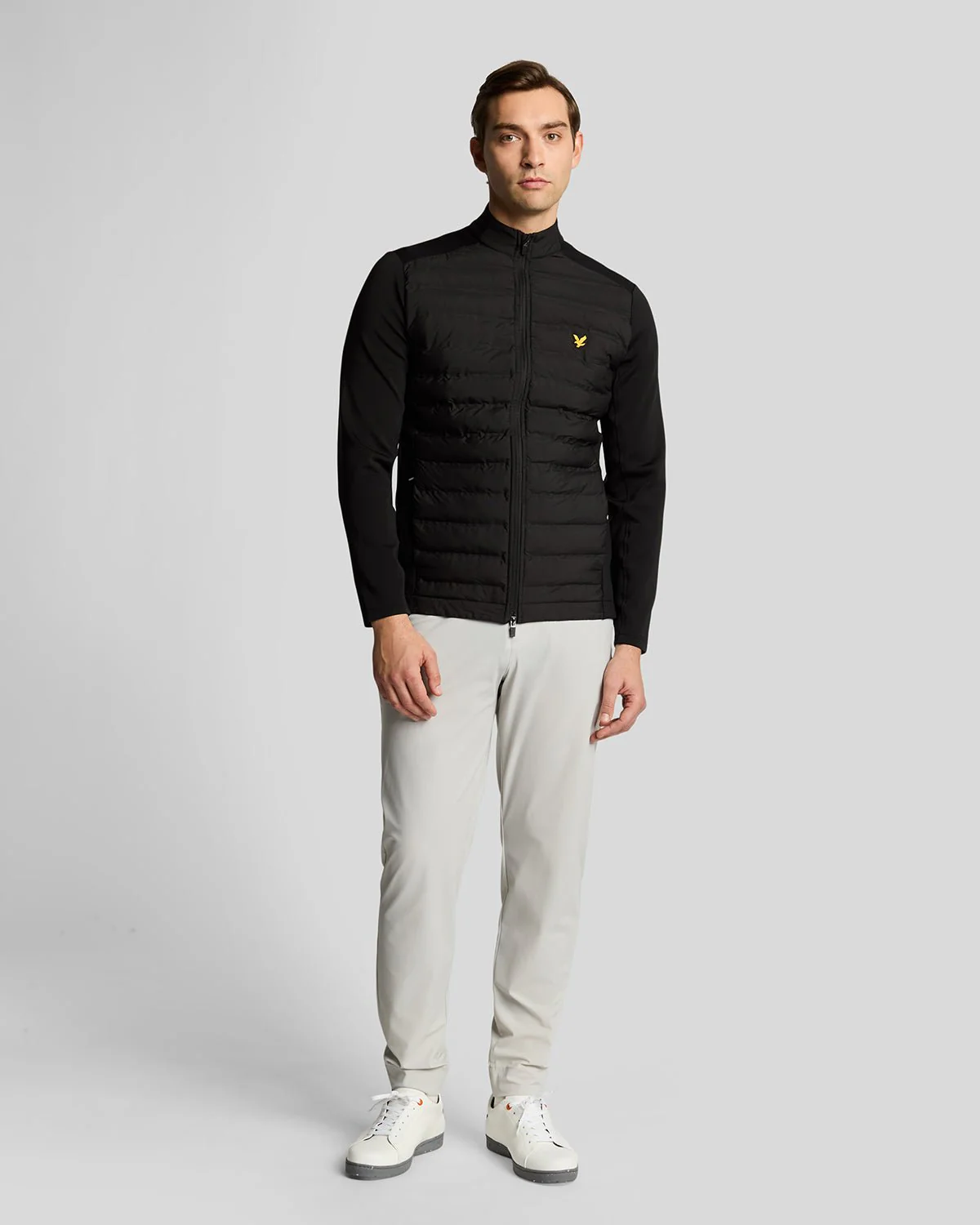 Golf Hybrid Quilted Zip Jacket