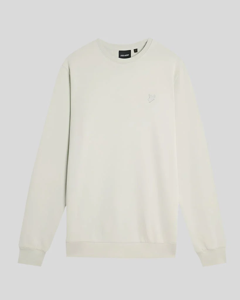 Superfine Cotton Crew Neck Sweatshirt