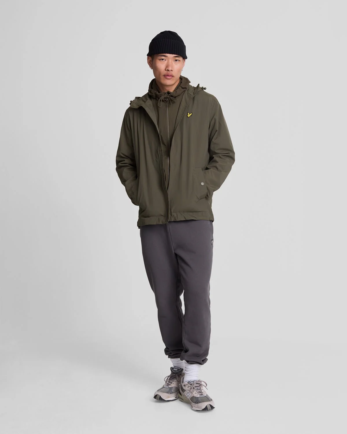 Water Resistant Hooded Jacket