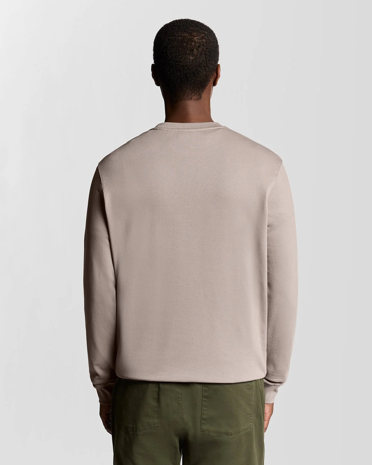 Superfine Cotton Crew Neck Sweatshirt