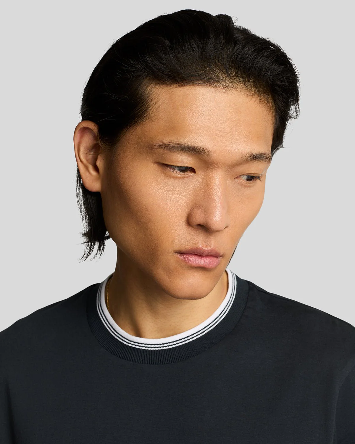 Superfine Cotton Tipped T-Shirt