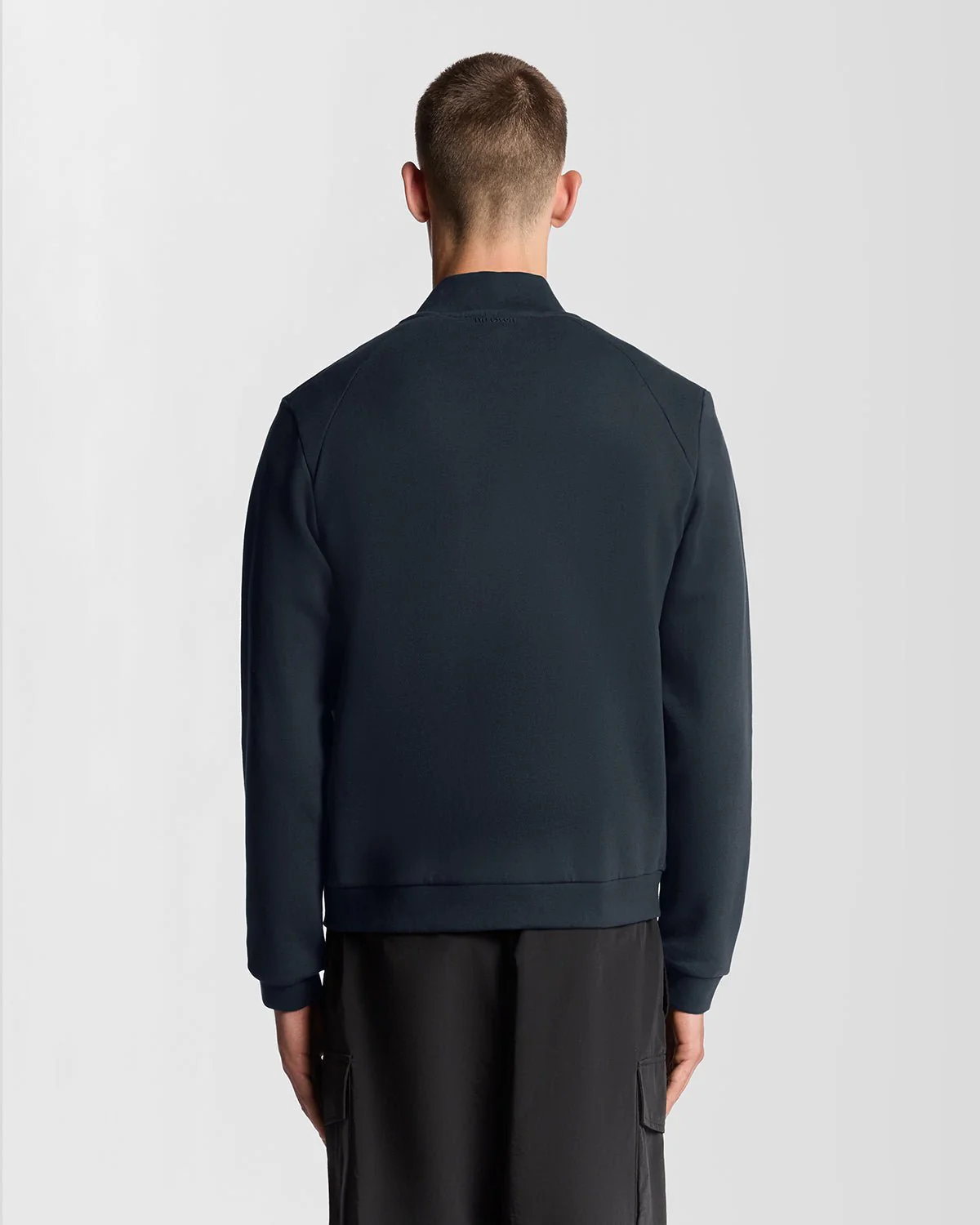 Half Raglan Sleeve Jersey Bomber