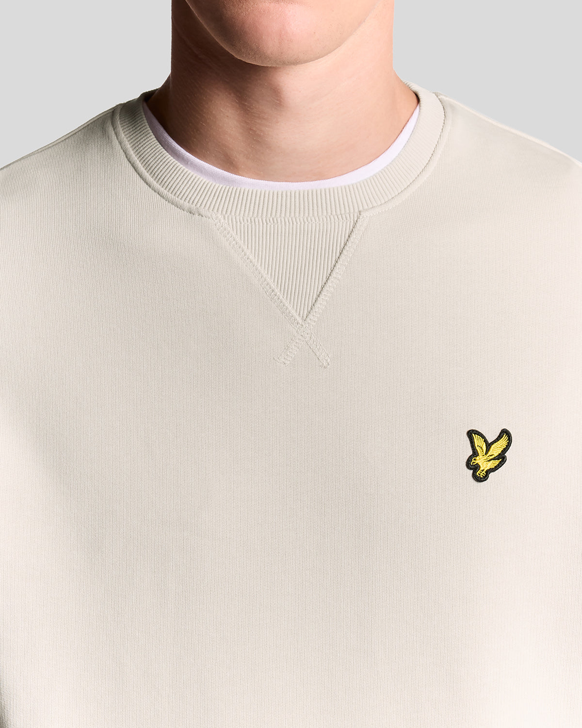 Cotton Crew Neck Sweatshirt