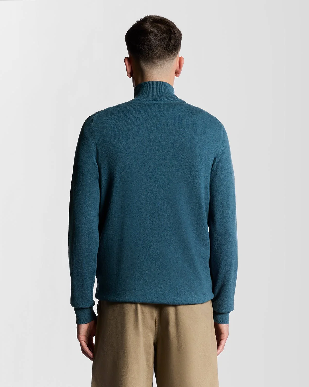 Cotton Merino 1/4 Zip Jumper
